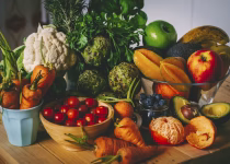 Fresh fruits and vegetables