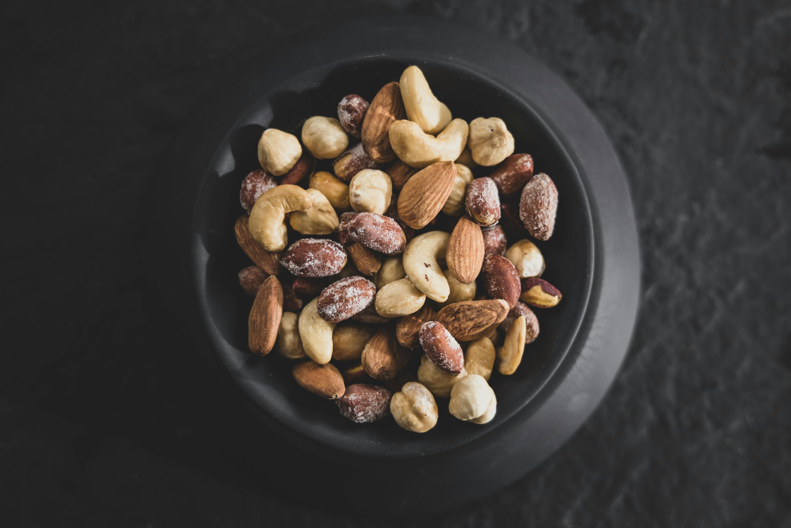 mixed nuts bowl