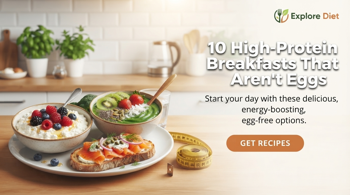 10 High-Protein Breakfasts That Aren't Eggs